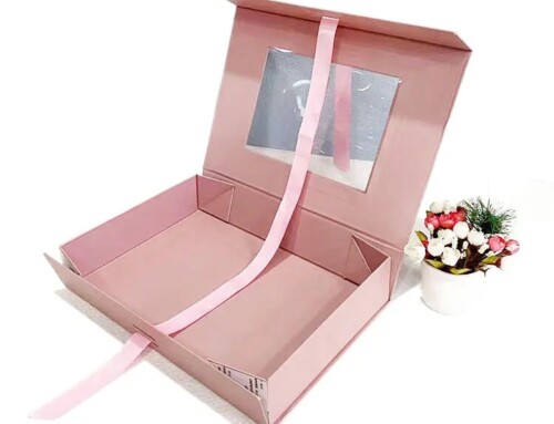Pink Wholesale Custom Logo Premium Luxury Cardboard Paper Gift Wig Hair Extension Magnetic Packaging Box With Clear Window .www.nicening.com