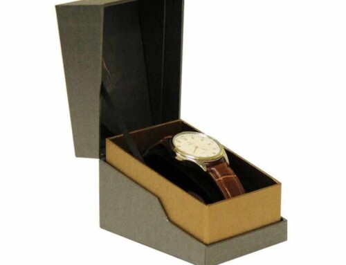 Custom Unique Shaped Watch Boxes | Creative Die-Cut Grey Packaging OEM