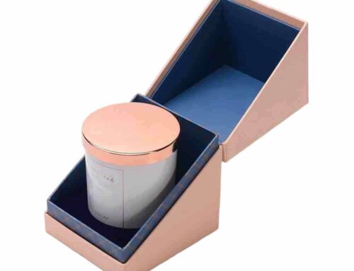 Custom Cardboard Pink Color  Perfume Candle Box | Display Your Candle Bottle