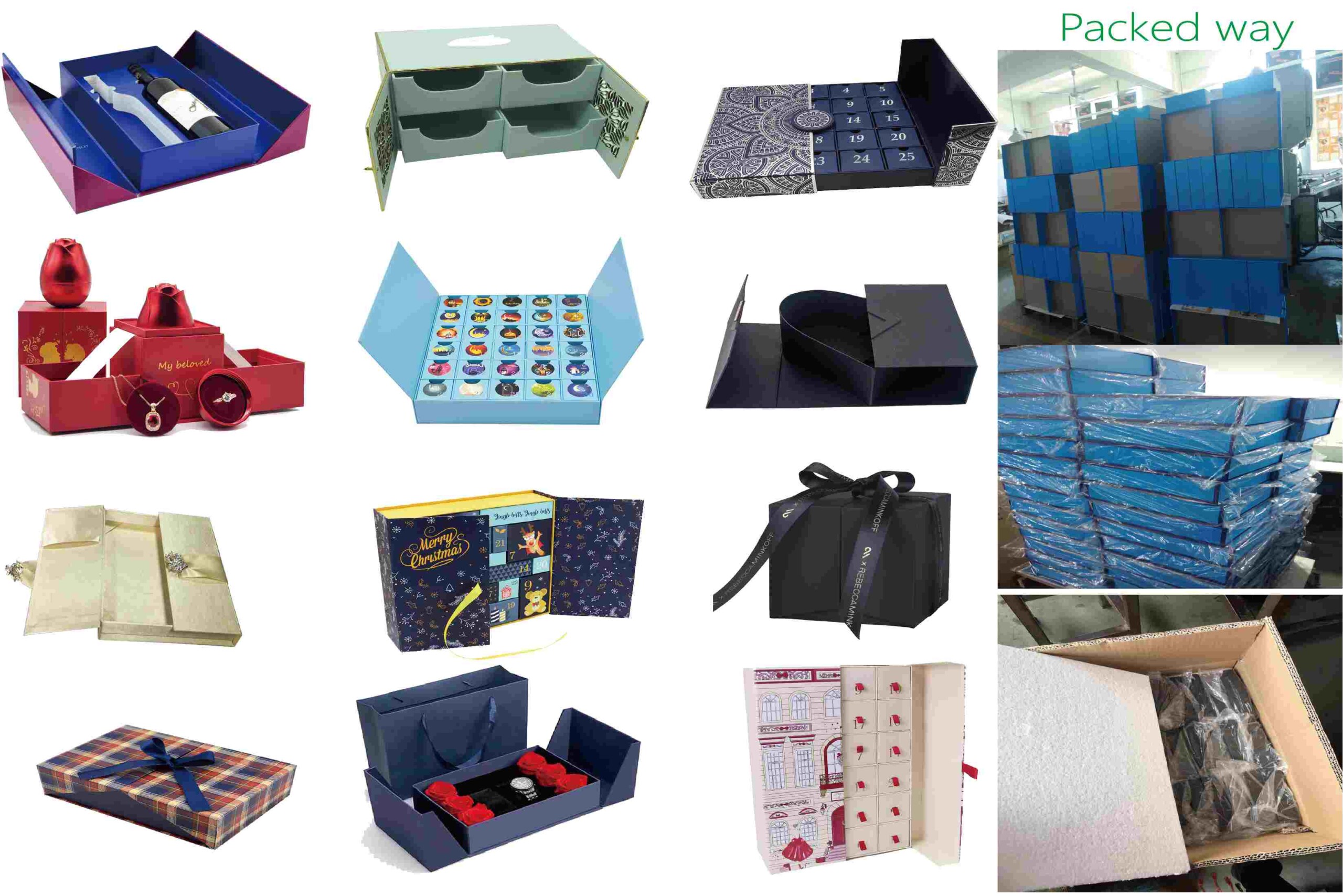 Double open door box