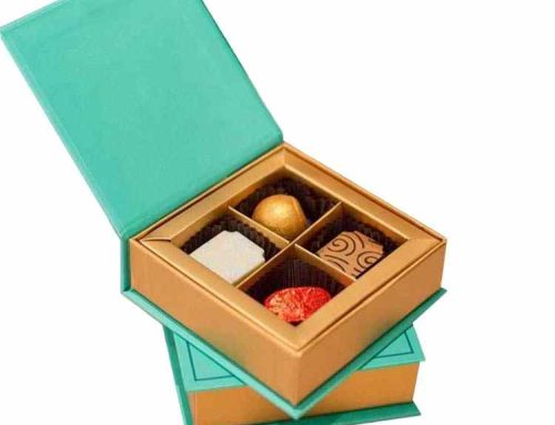 Eco-Friendly Green Macaron Boxes | Recycled Cardboard Box with Magnetic closure