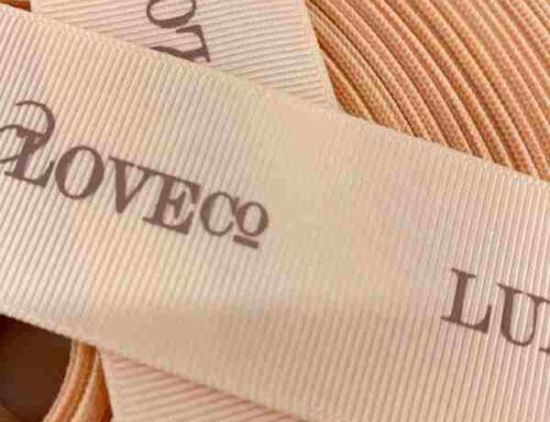 Custom Heat Transfer Ribbon | Printed Brand Logo Polyester Ribbon Supplier