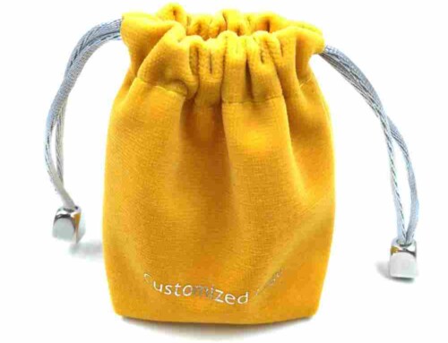 Custom Logo Yellow Tote Bags for Events – Variety Colors of Materials & Handle Choices